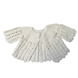 Handmade Crochet Knit Cardigan Sweater